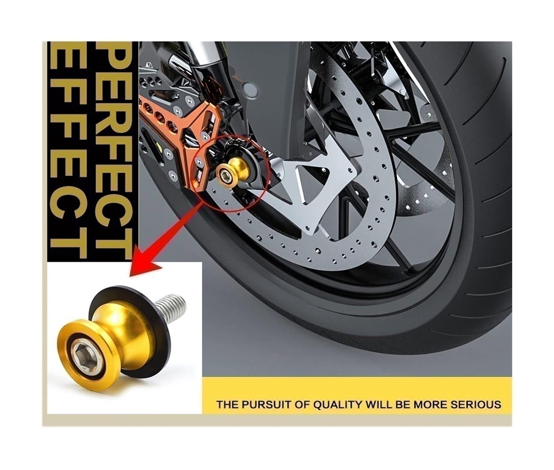 Motorcycle Swing Arm Spool for Kawasak-i Ninja ZX9R ZX900